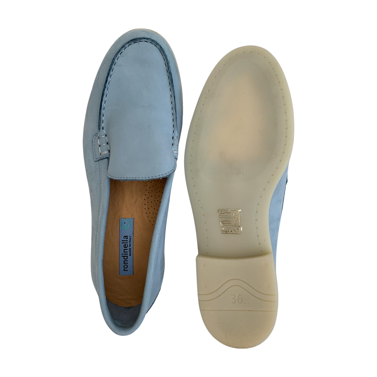 RONDINELLA - MOCASSINS - BLEU -  36