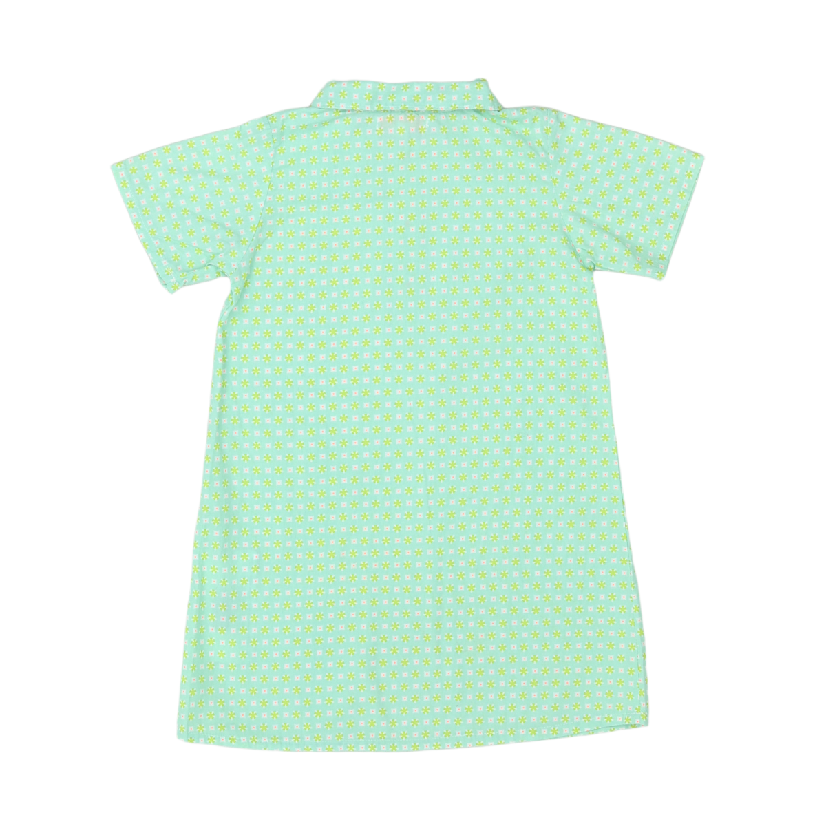PETIT PAN - ROBE - VERT, ROSE - 4 ANS