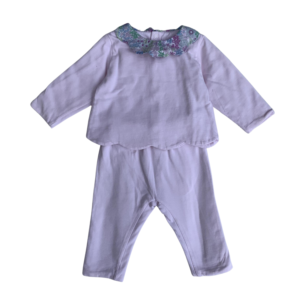 JACADI - ENSEMBLE - ROSE - 6 MOIS