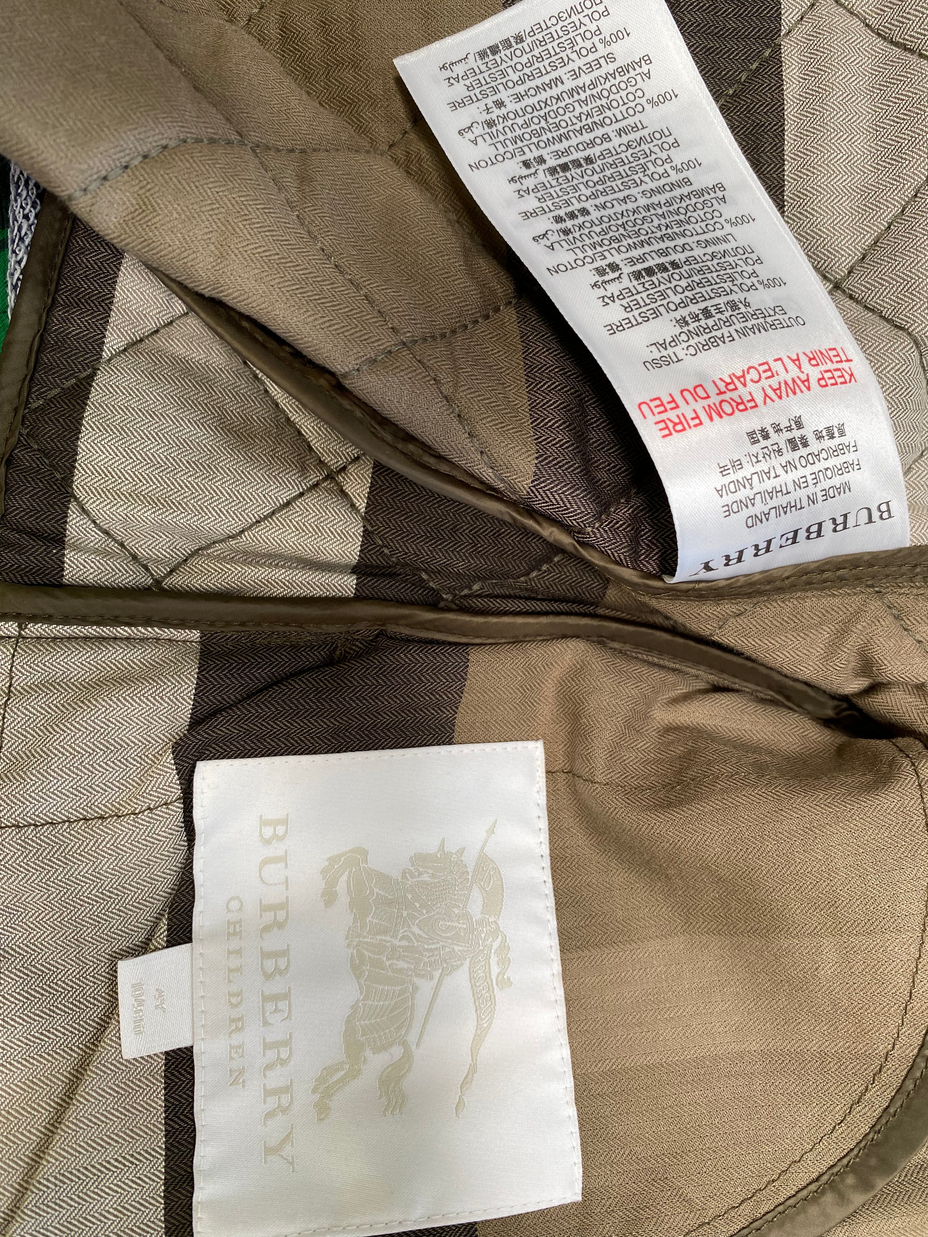 BURBERRY - DOUDOUNE - MARRON - 4 ANS