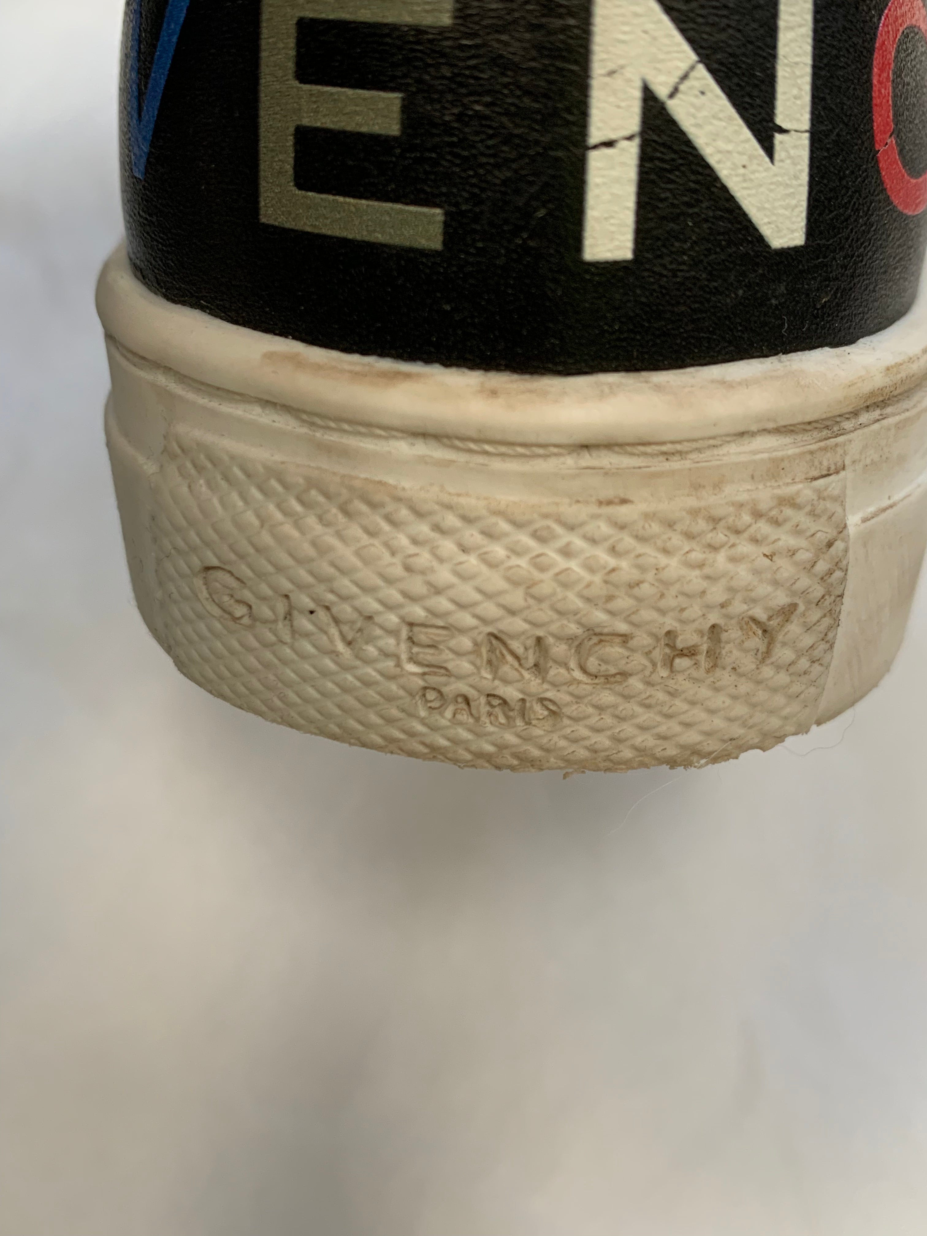 GIVENCHY - SNEAKERS - BLACK, MULTICOLOR - 26