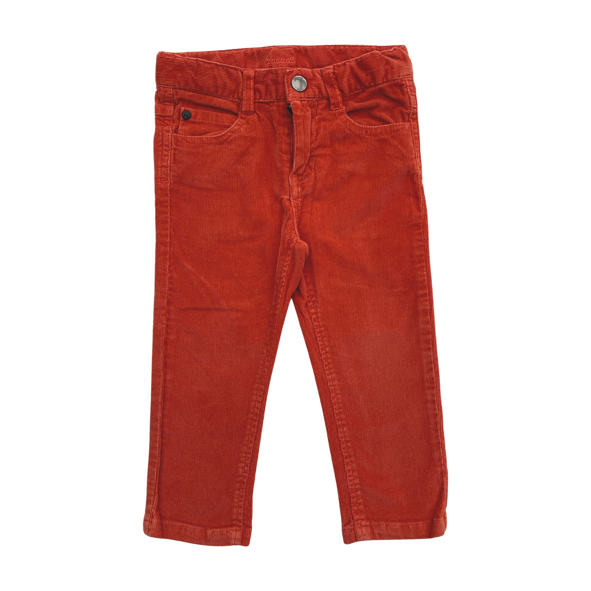 JACADI - PANTALON - ROUGE - 18 MOIS