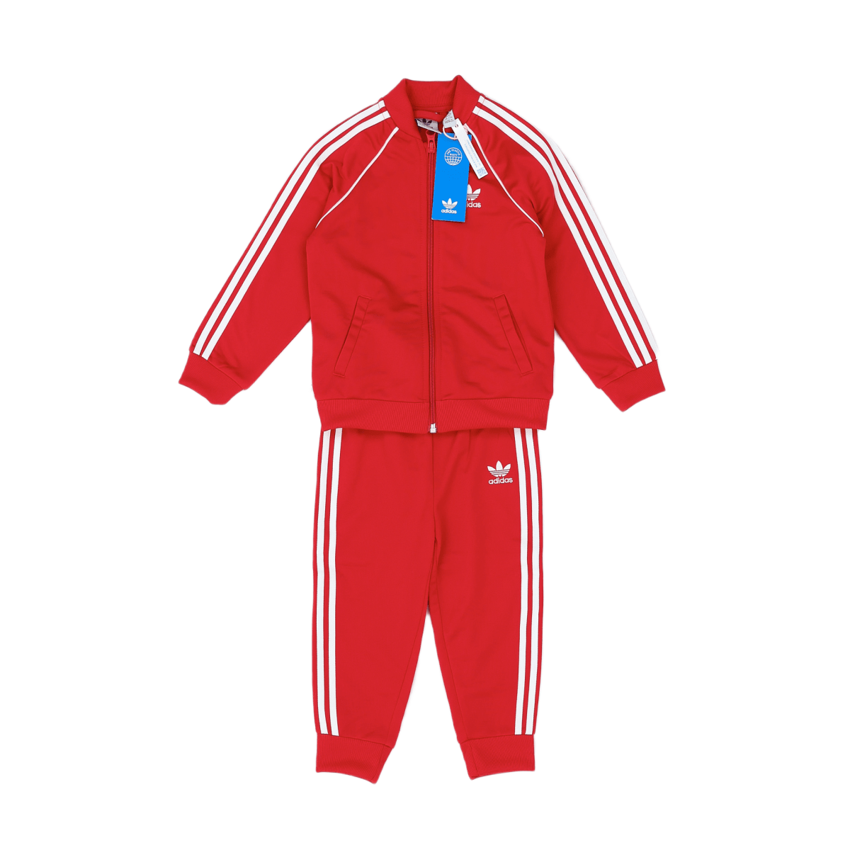 ADIDAS - ENSEMBLE - ROUGE, BLANC - 3 ANS