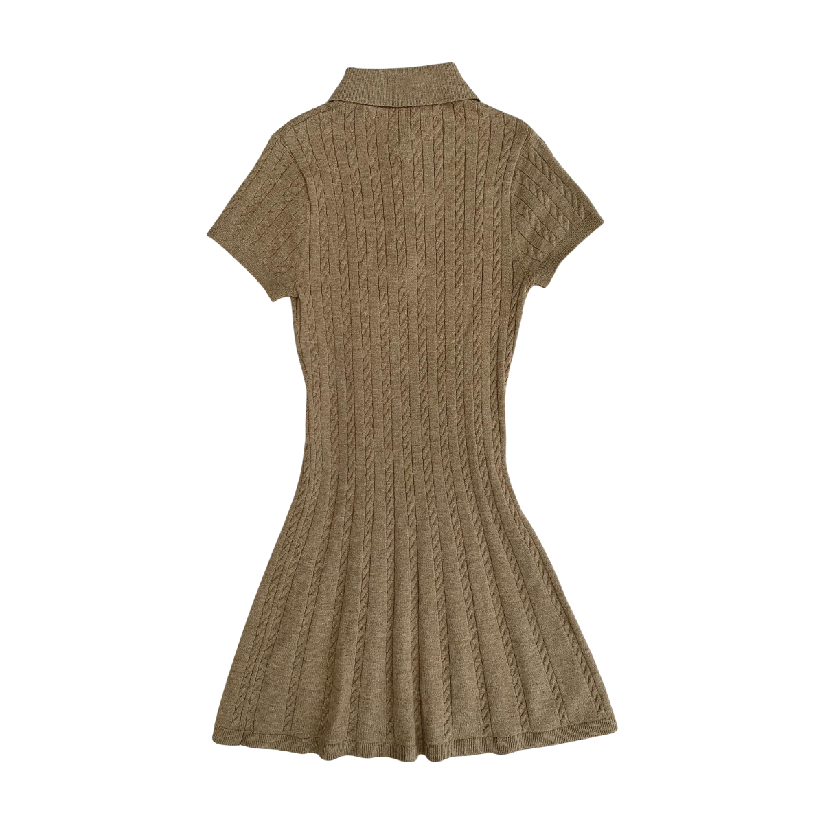 TOMMY HILFIGER - ROBE - MARRON - 10 ANS