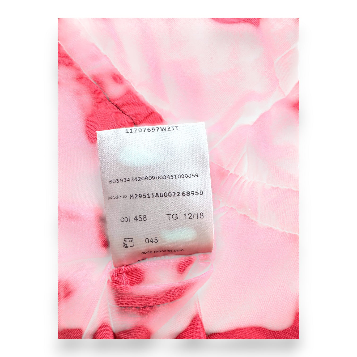 MONCLER - DOWN JACKET - PURPLE - 12 MONTHS