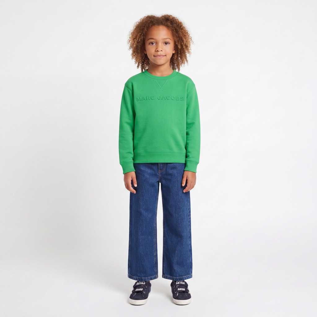 MARC JACOBS - SWEAT - VERT - 8 ANS
