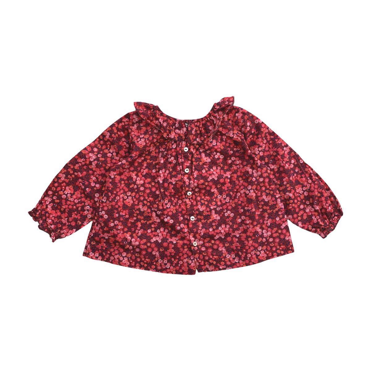 JACADI - BLOUSE - ROSE - 24 MOIS