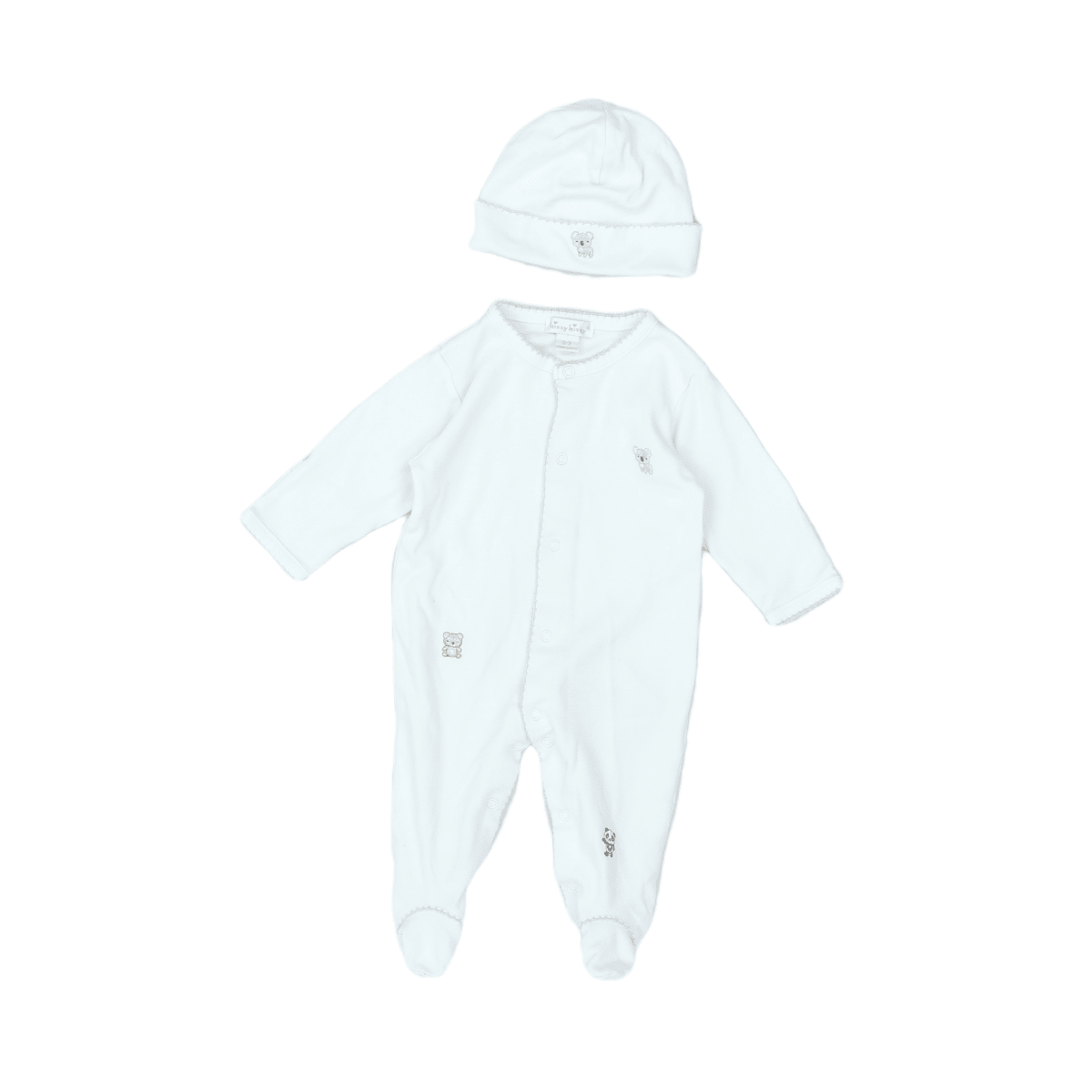 KISSY KISSY - ENSEMBLE - BLANC - 0 MOIS