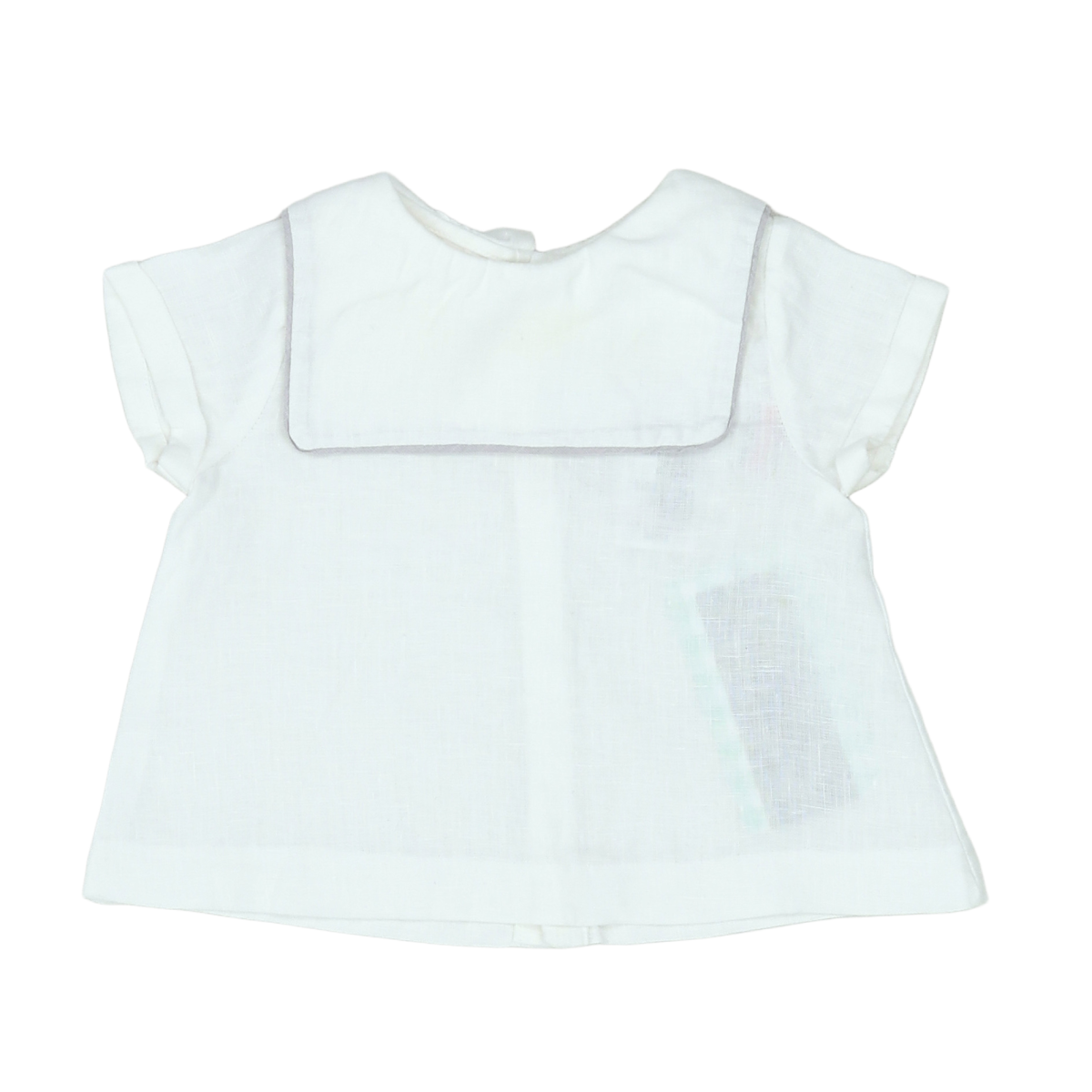 JACADI - BLOUSE - BLANC - 6 MOIS