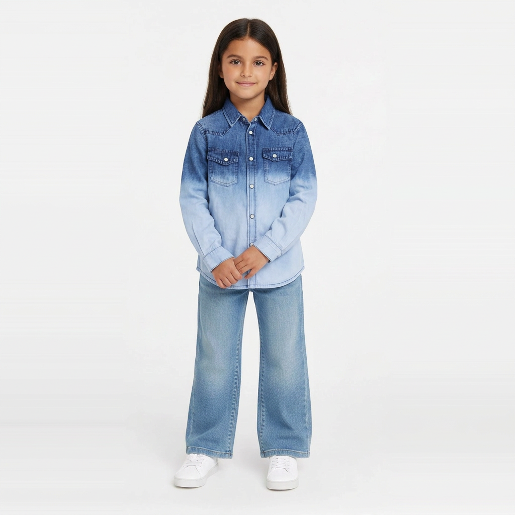BONPOINT - CHEMISE - BLEU - 4 ANS