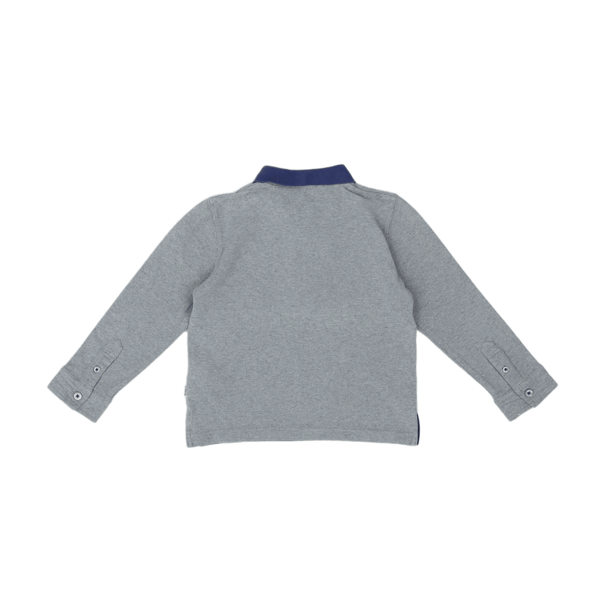 HUGO BOSS - POLO - GRIS - 4 ANS