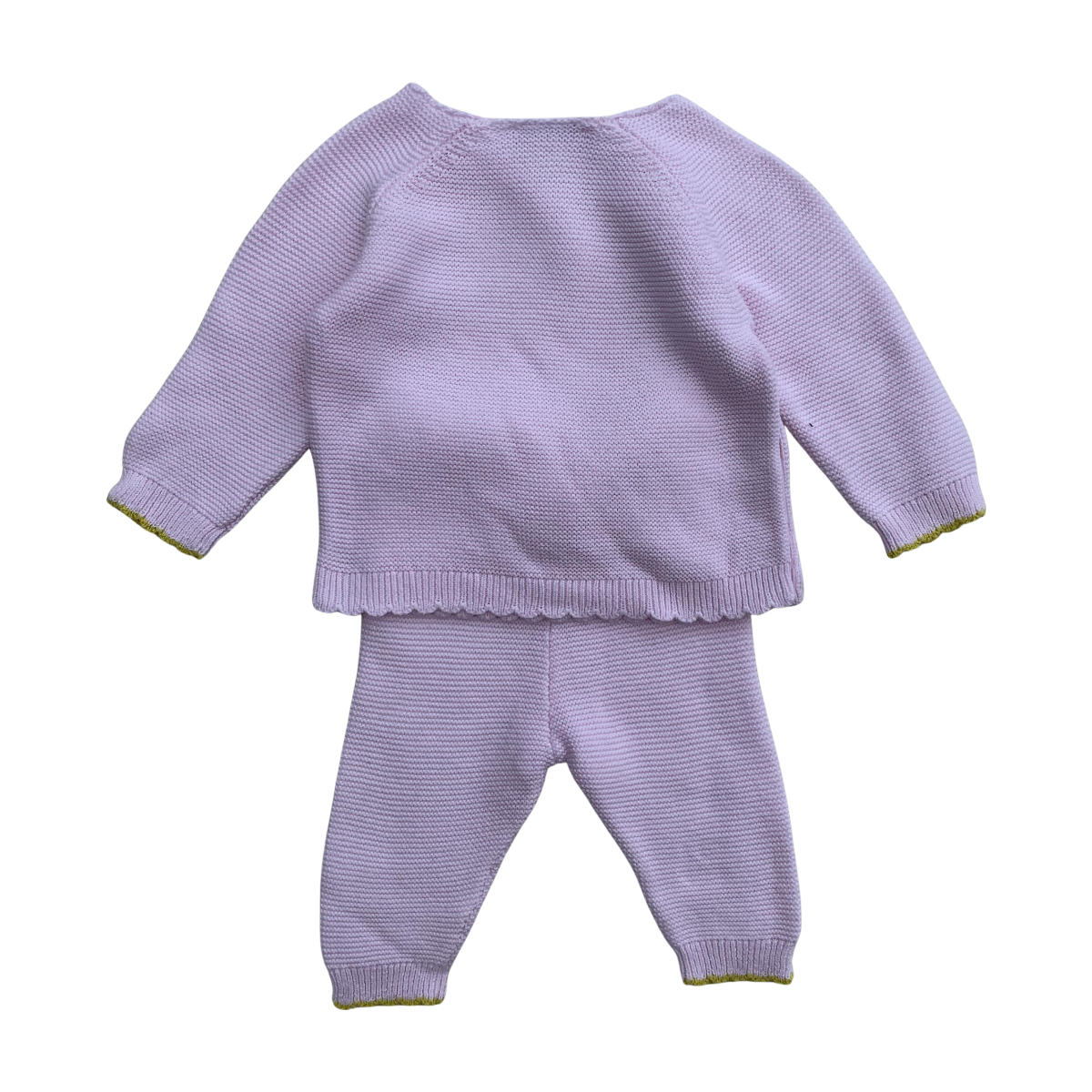 JACADI - ENSEMBLE - ROSE, JAUNE - 1 MOIS