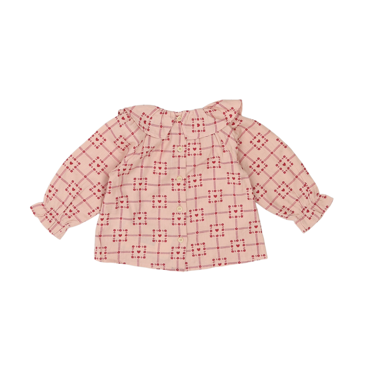 LOUIS LOUISE - BLOUSE - ROSE - 6 MOIS