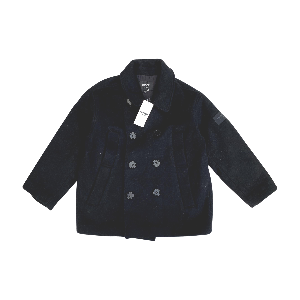FINGER IN THE NOSE - TRENCH - NOIR - 8 ANS