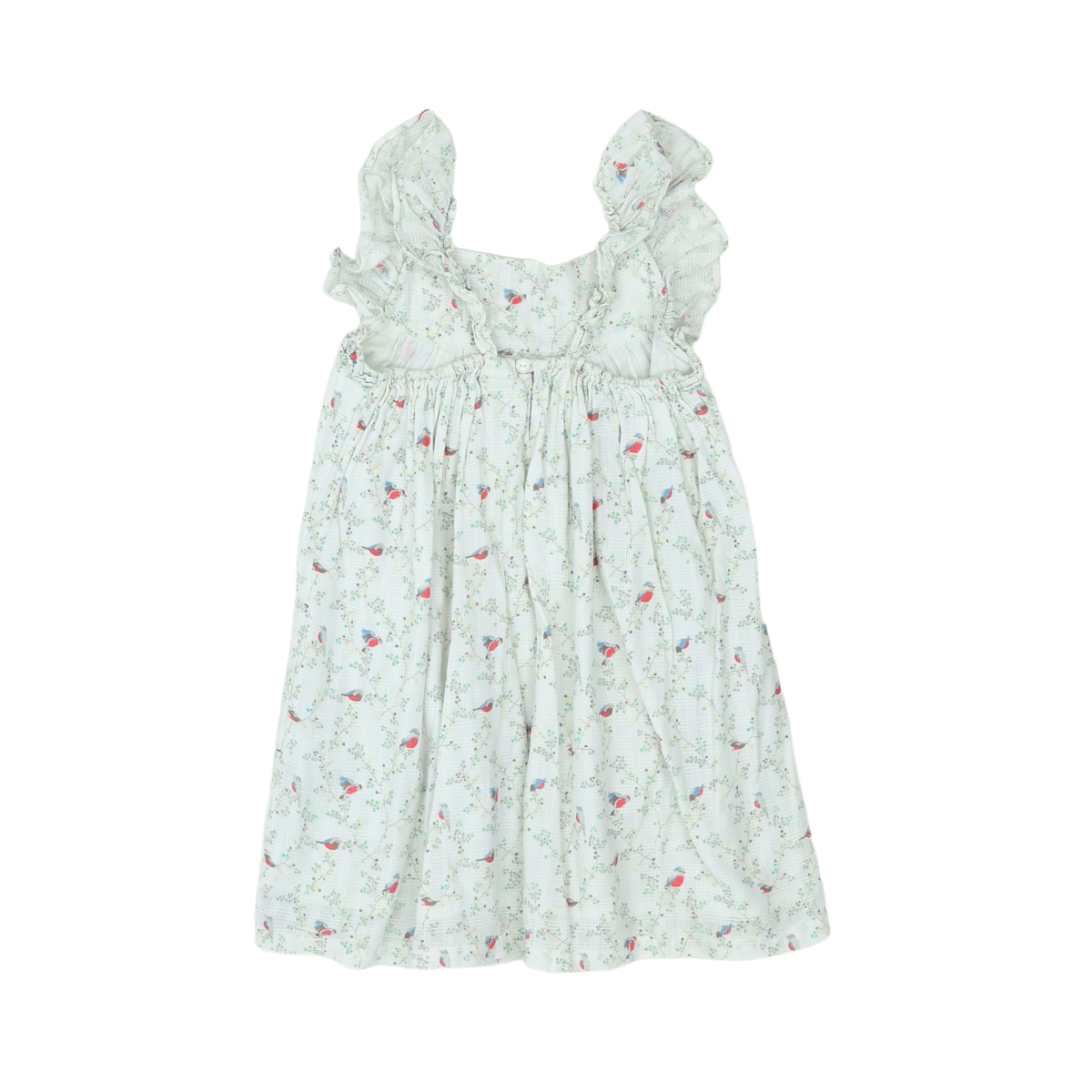 BONTON - ROBE - BLANC, MULTICOLORE - 4 ANS