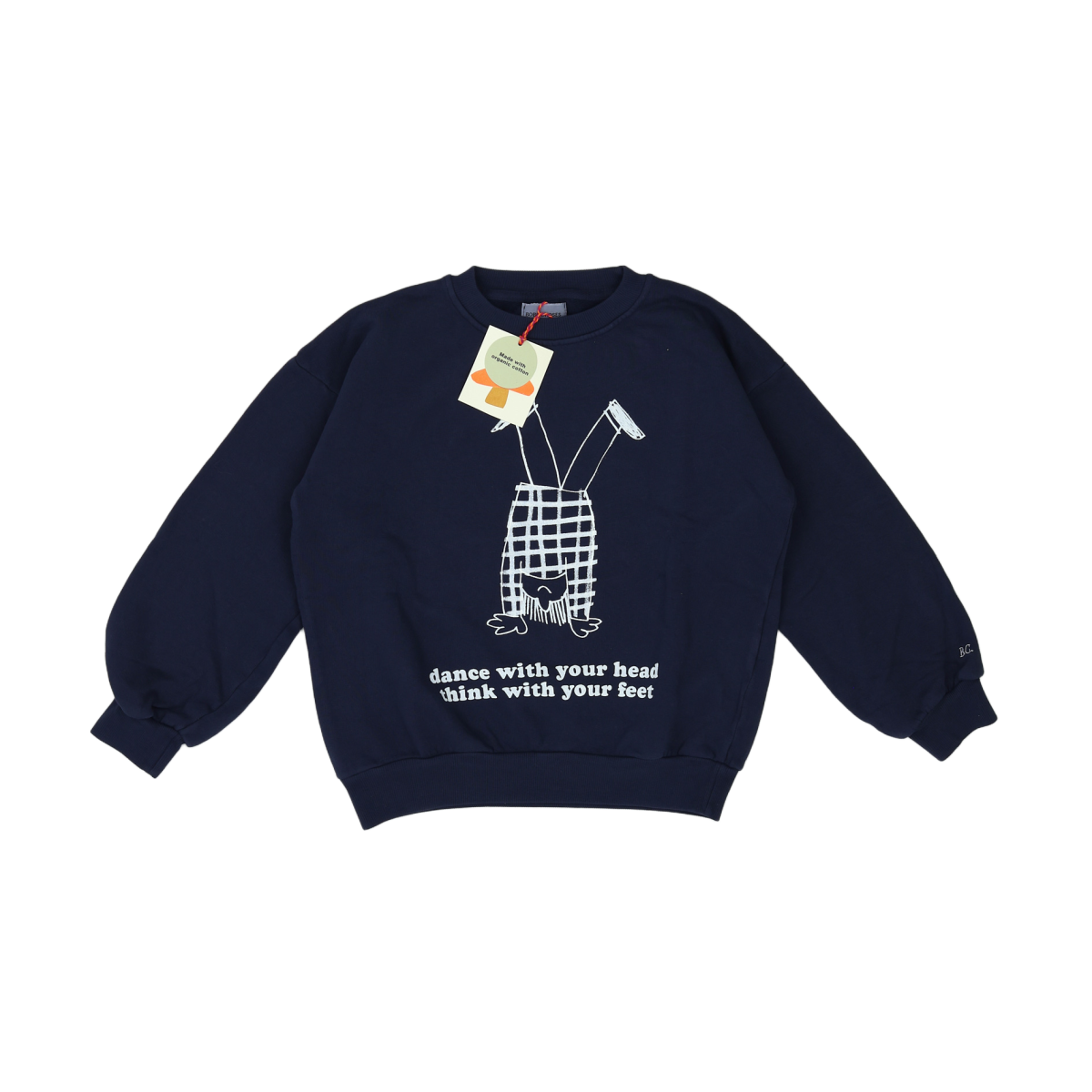 BOBO CHOSES - SWEAT - BLEU - 10 ANS