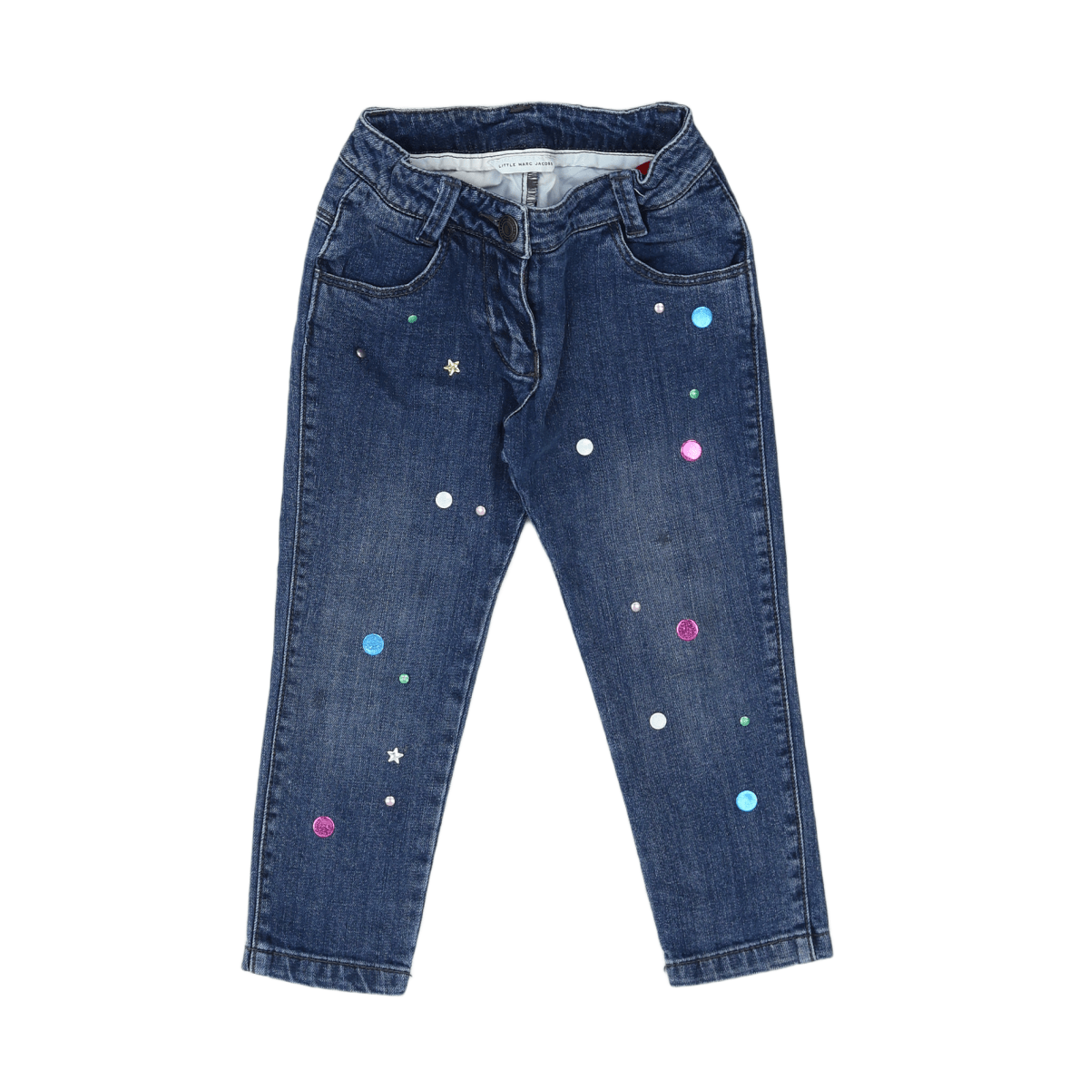 LITTLE MARC JACOBS - PANTALON - BLEU - 4 ANS