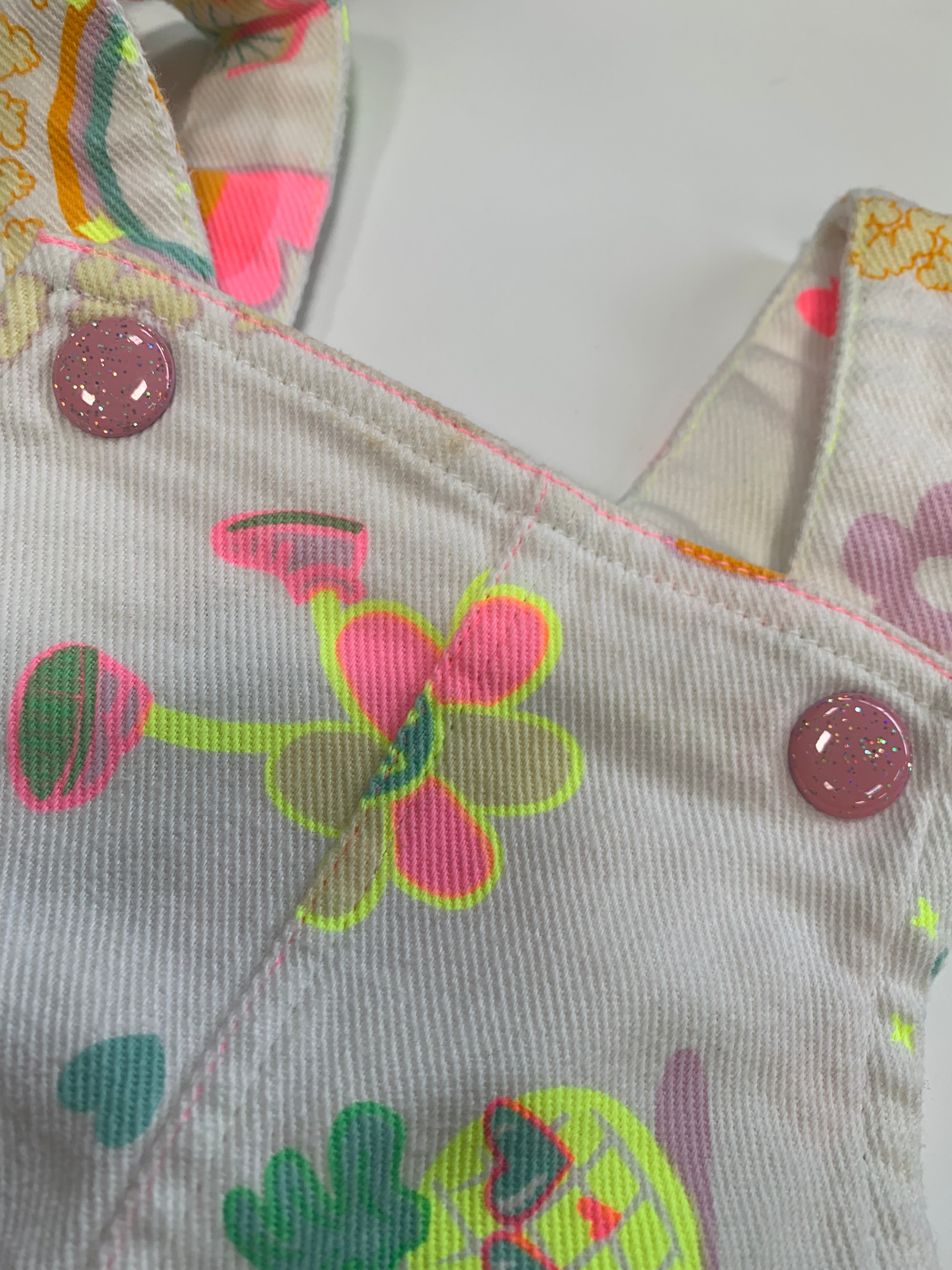 BILLIEBLUSH - COMBISHORT - BLANC, MULTICOLORE - 12 MOIS