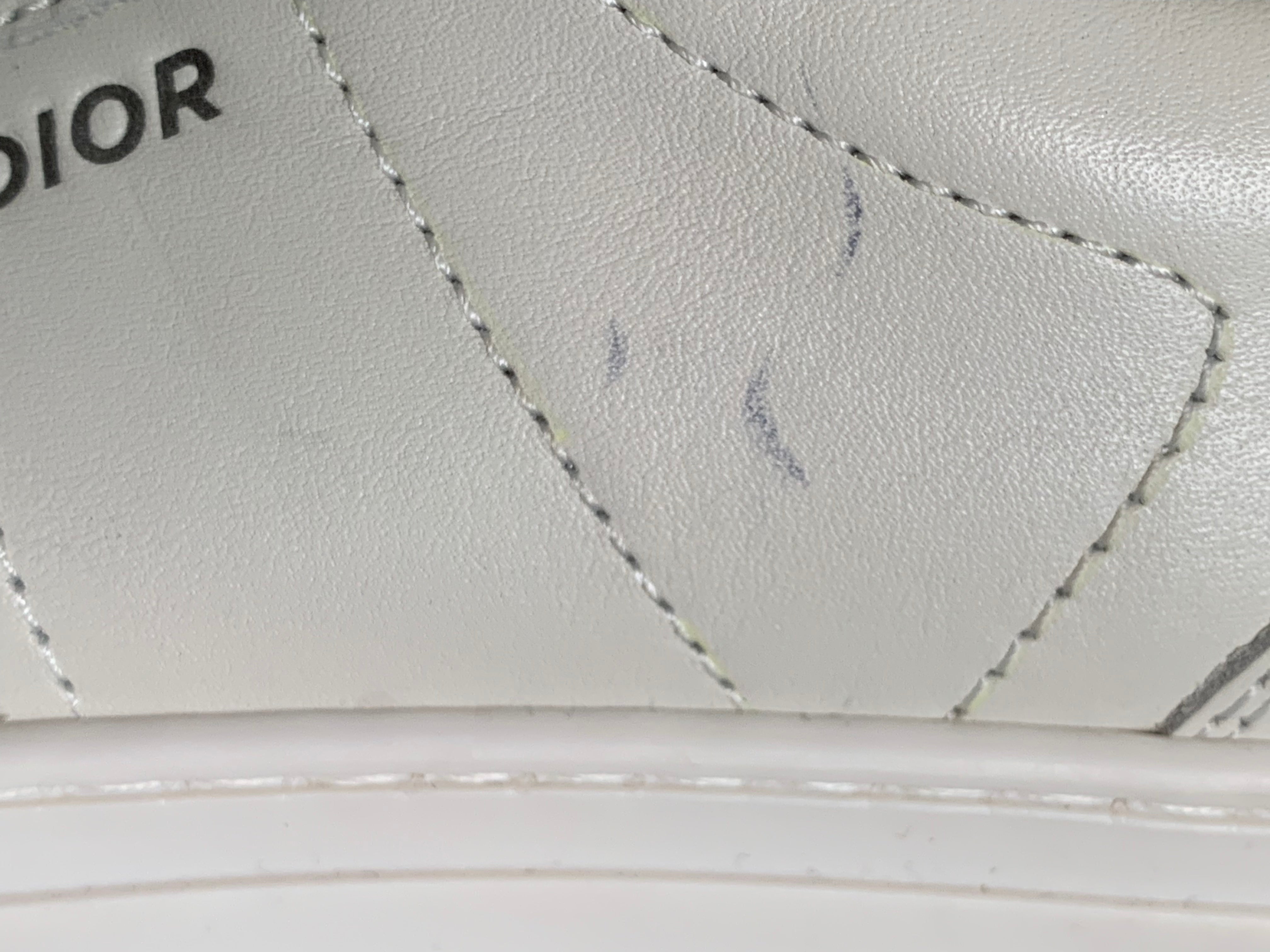 DIOR - BASKETS - BLANC -  35