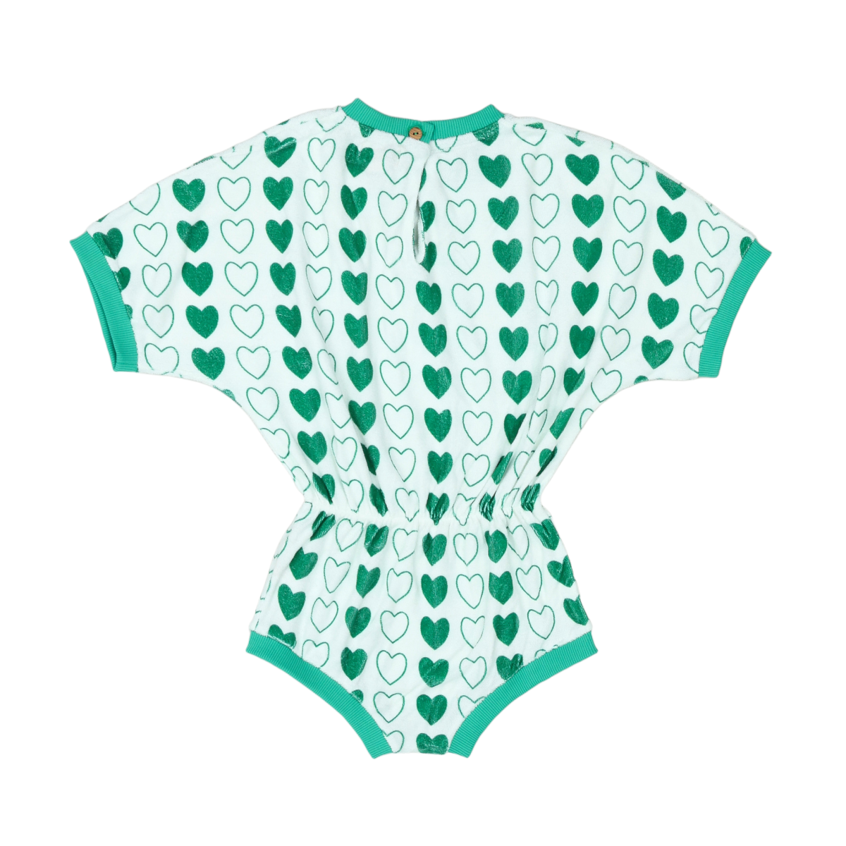 WE ARE KIDS - COMBISHORT - BLANC, VERT - 6 ANS