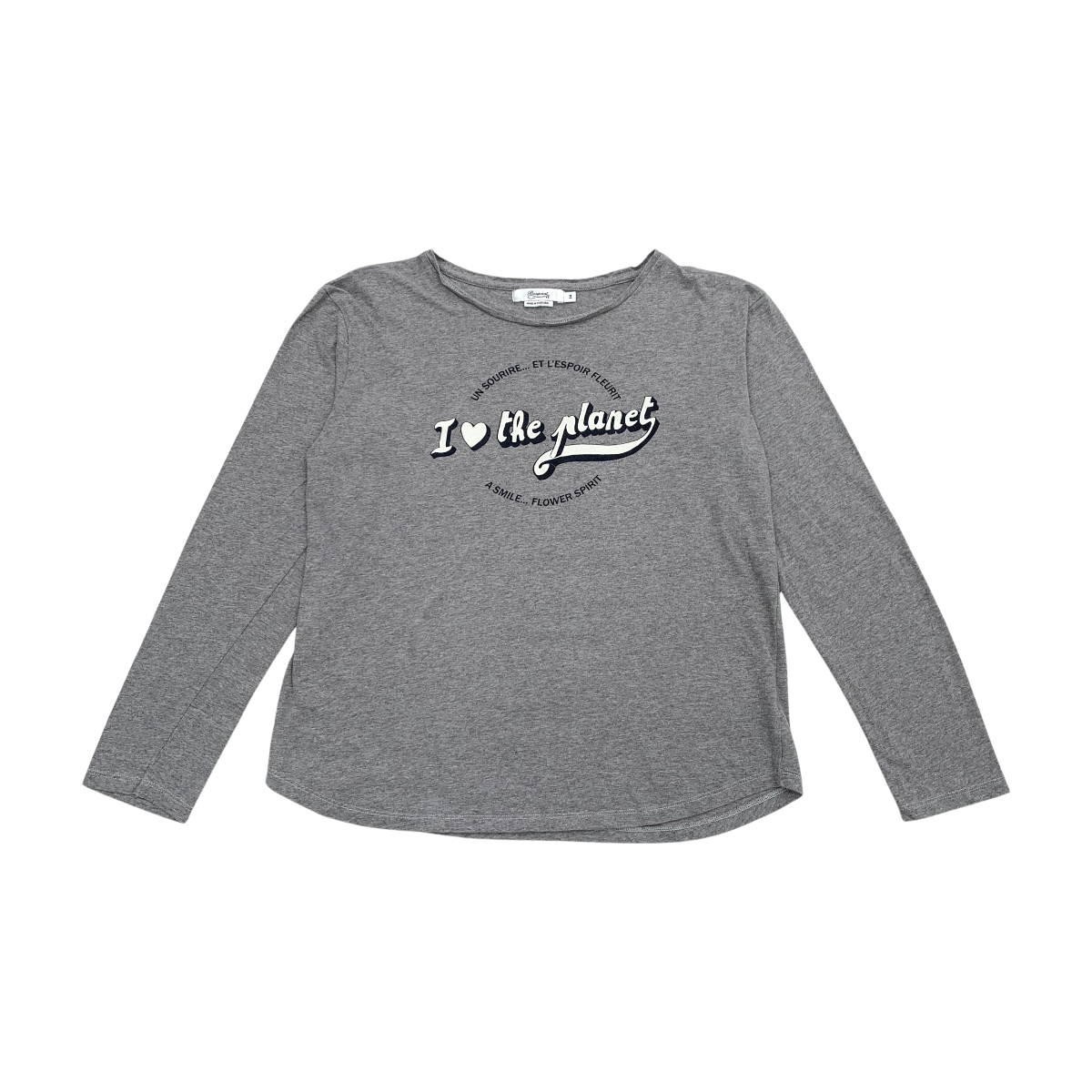 BONPOINT - T-SHIRT - GRIS - 14 ANS