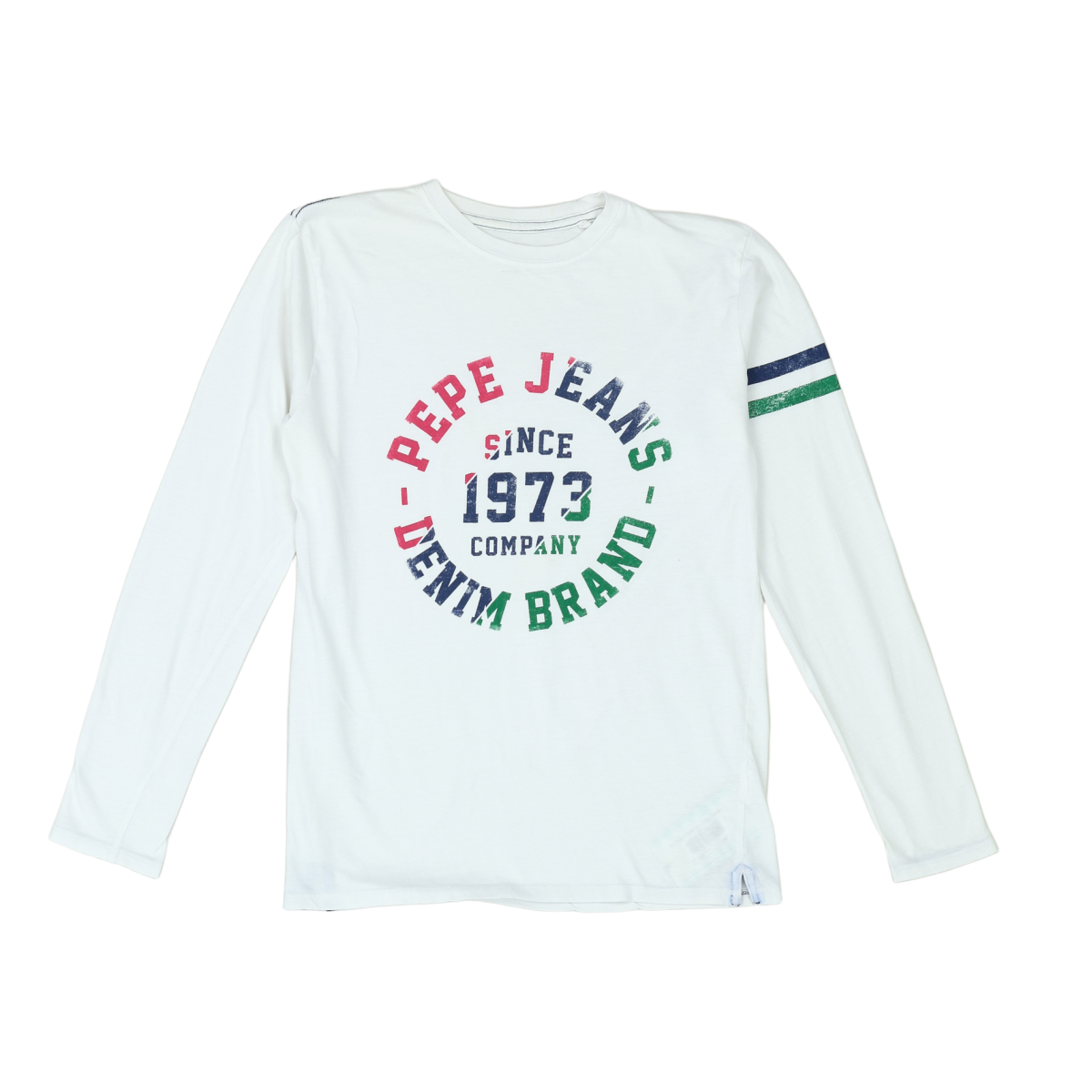 PEPE JEAN - T-SHIRT - BLANC, MULTICOLORE - 16 ANS