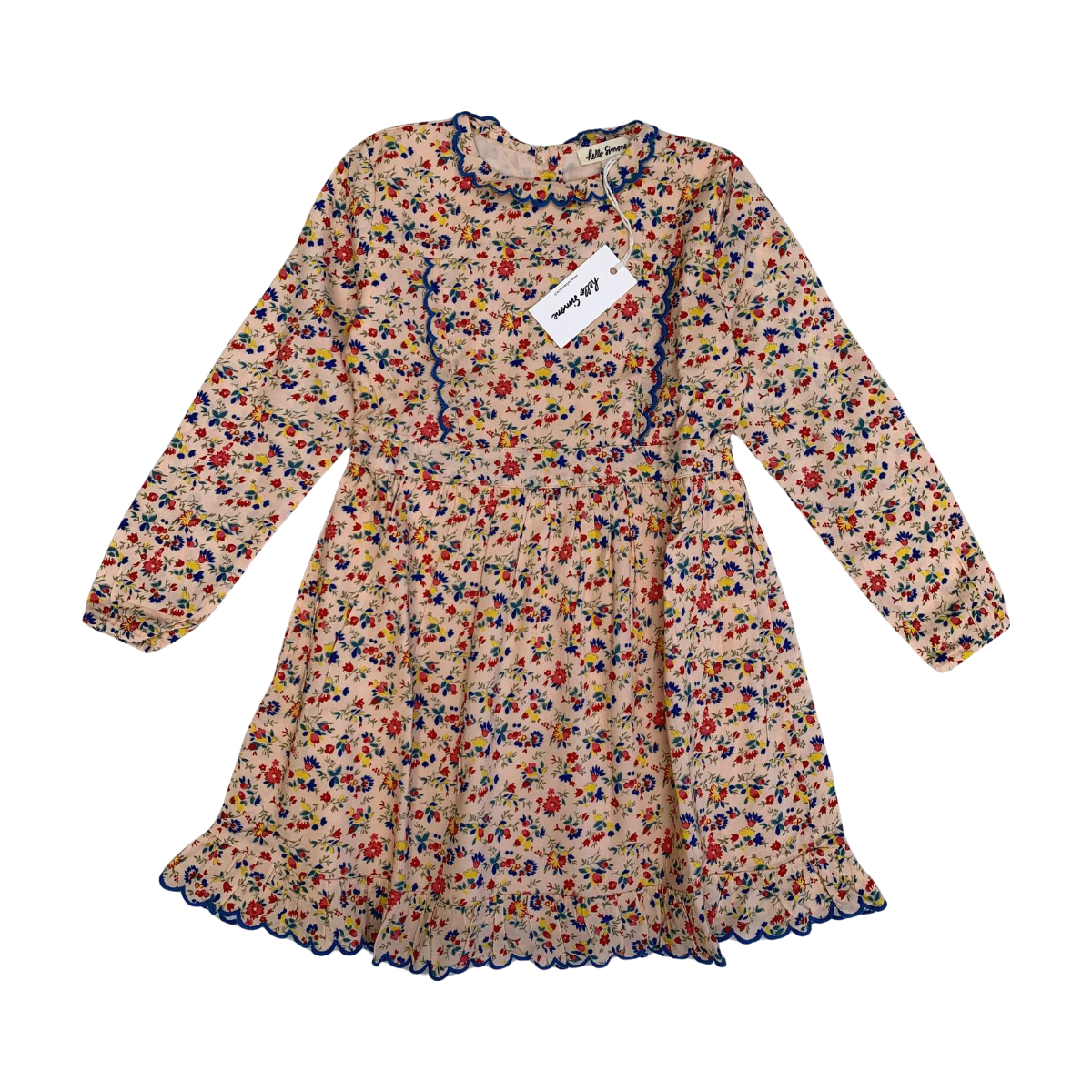 HELLO SIMONE - ROBE - ROSE - 8 ANS