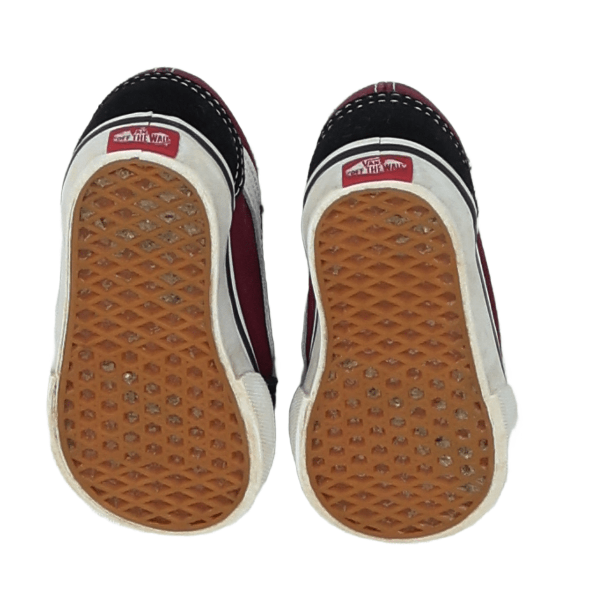 VANS - BASKETS - NOIR, ROUGE - 21