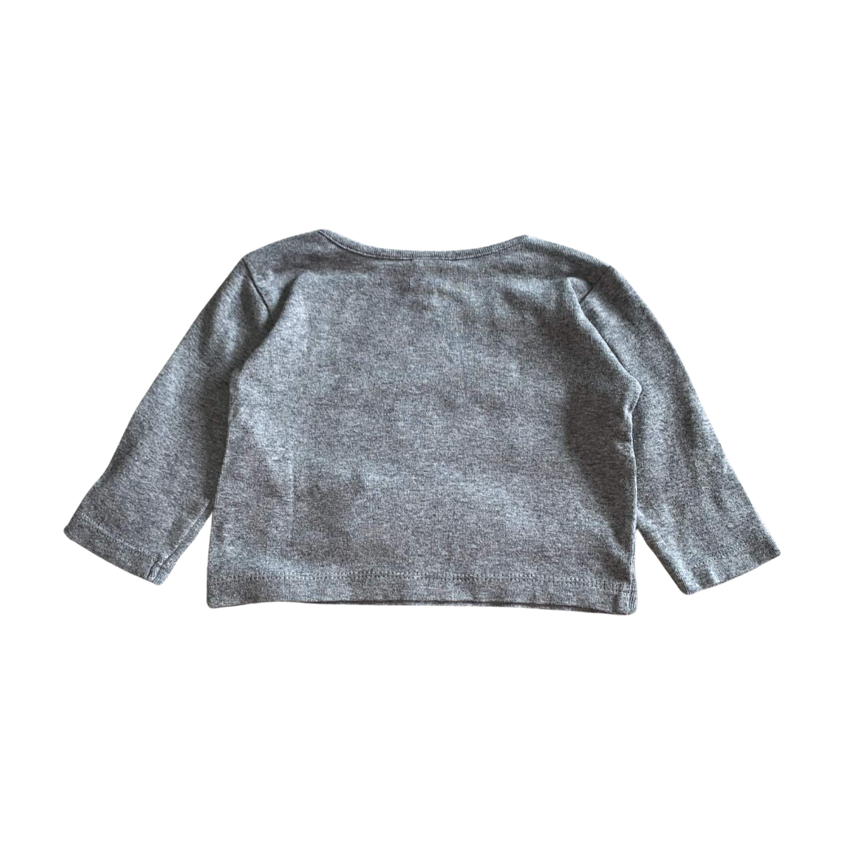 BONTON - T-SHIRT - GRIS - 6 MOIS