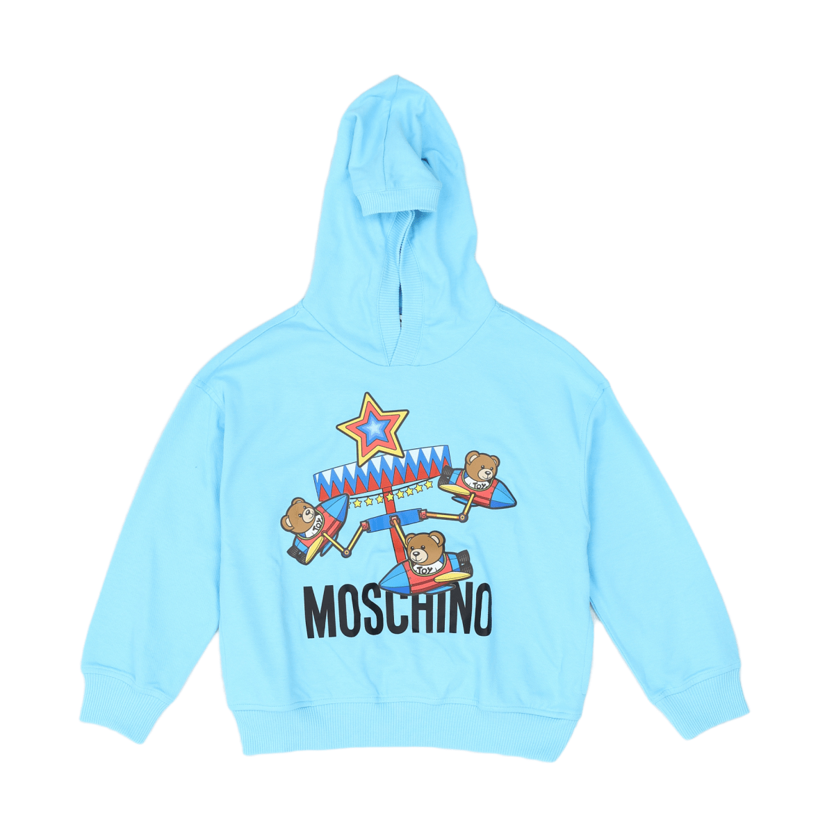 MOSCHINO - SWEATSHIRT - BLUE - 6 YEARS