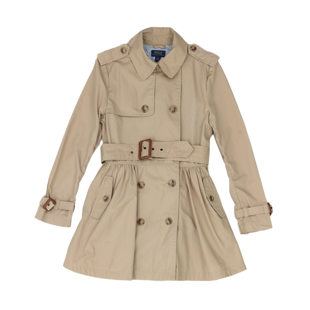 RALPH LAUREN - TRENCH - BEIGE - 12 ANS