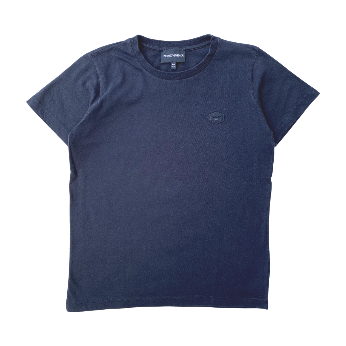 ARMANI - T-SHIRT - NOIR - 10 ANS