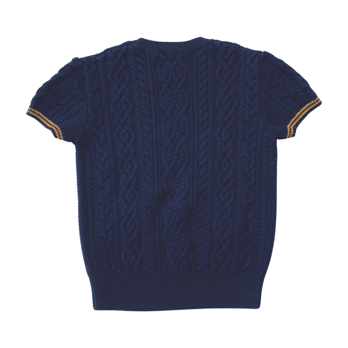 RALPH LAUREN - PULL - BLEU - 7 ANS