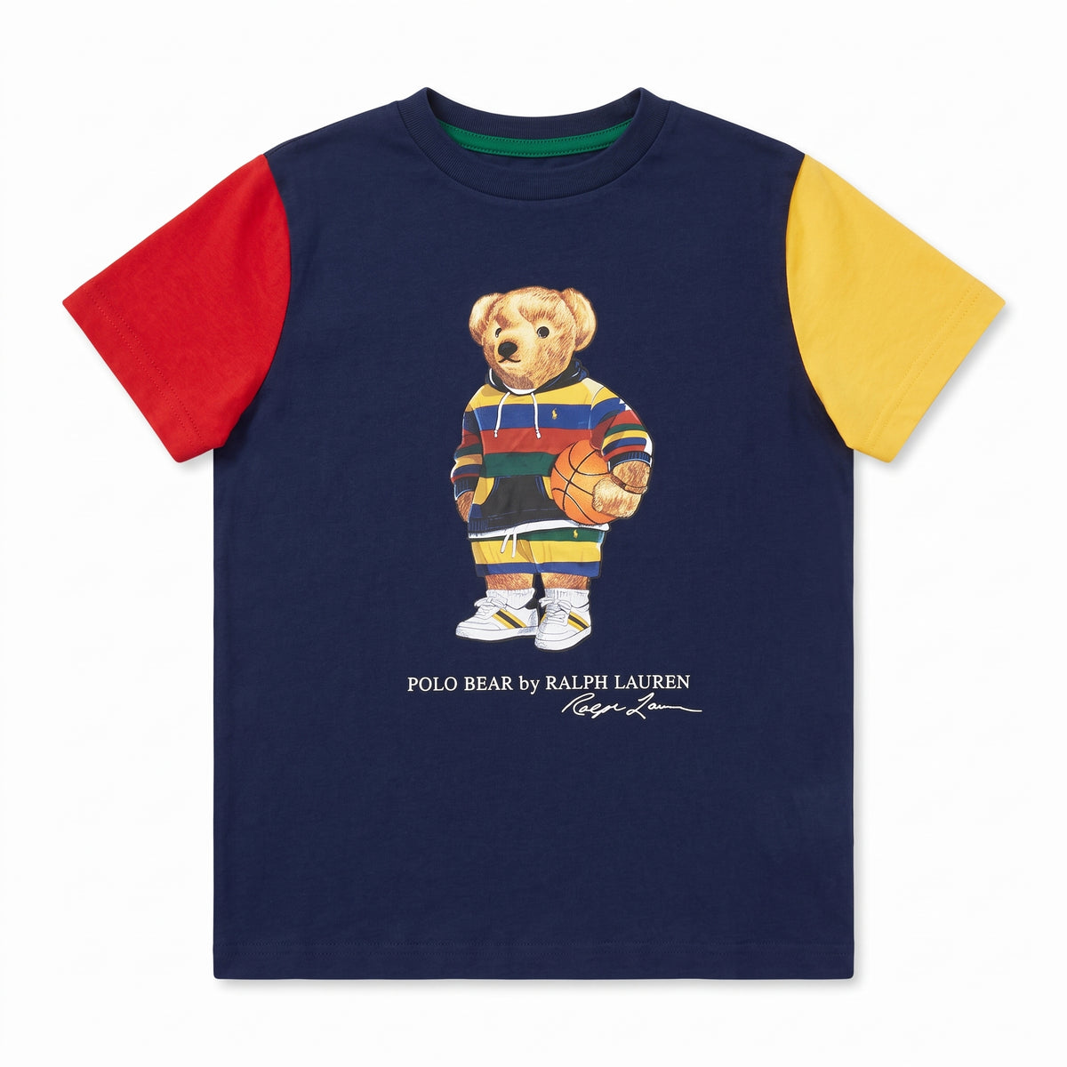 RALPH LAUREN - T-SHIRT - BLEU - 5 ANS