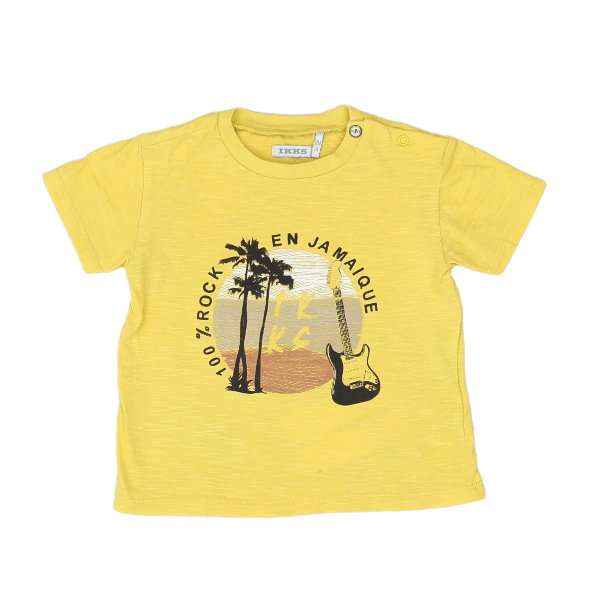 IKKS - T-SHIRT - GELB - 12 MONATE