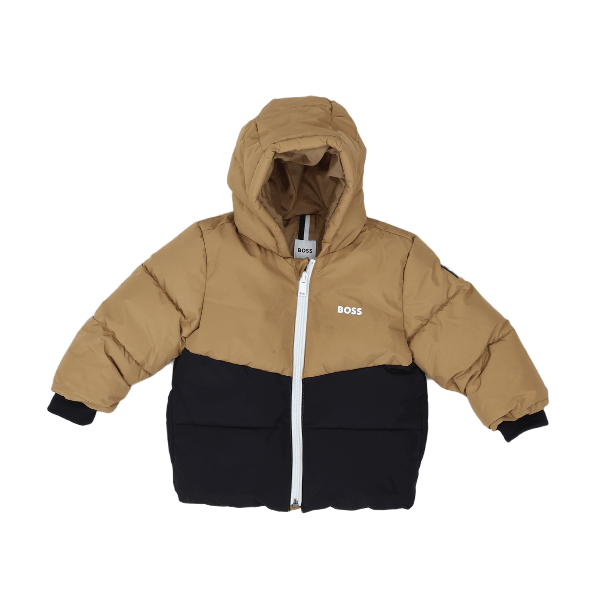 BOSS - DOUDOUNE - NOIR, MARRON - 18 MOIS