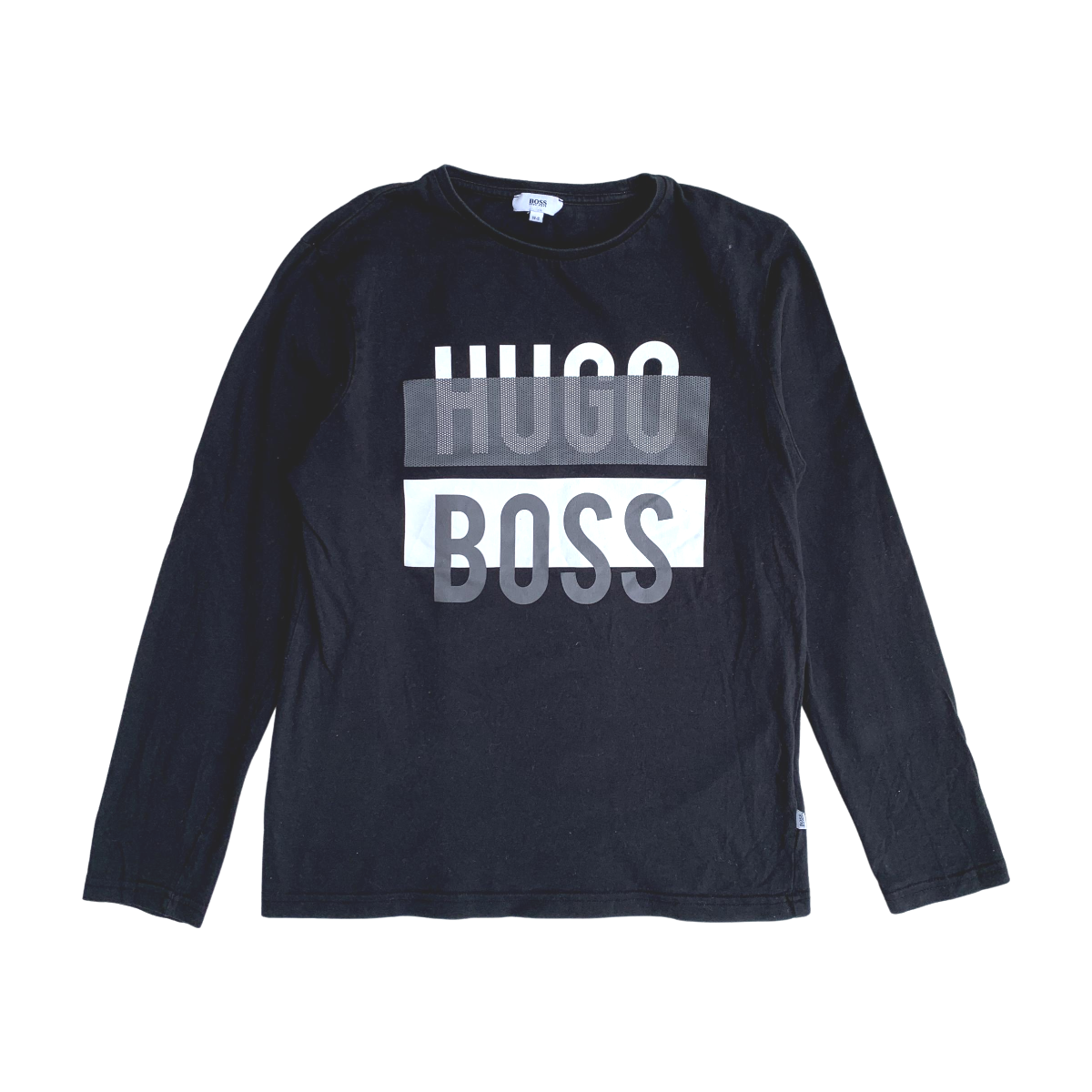 HUGO BOSS - T-SHIRT - NOIR - 14 ANS