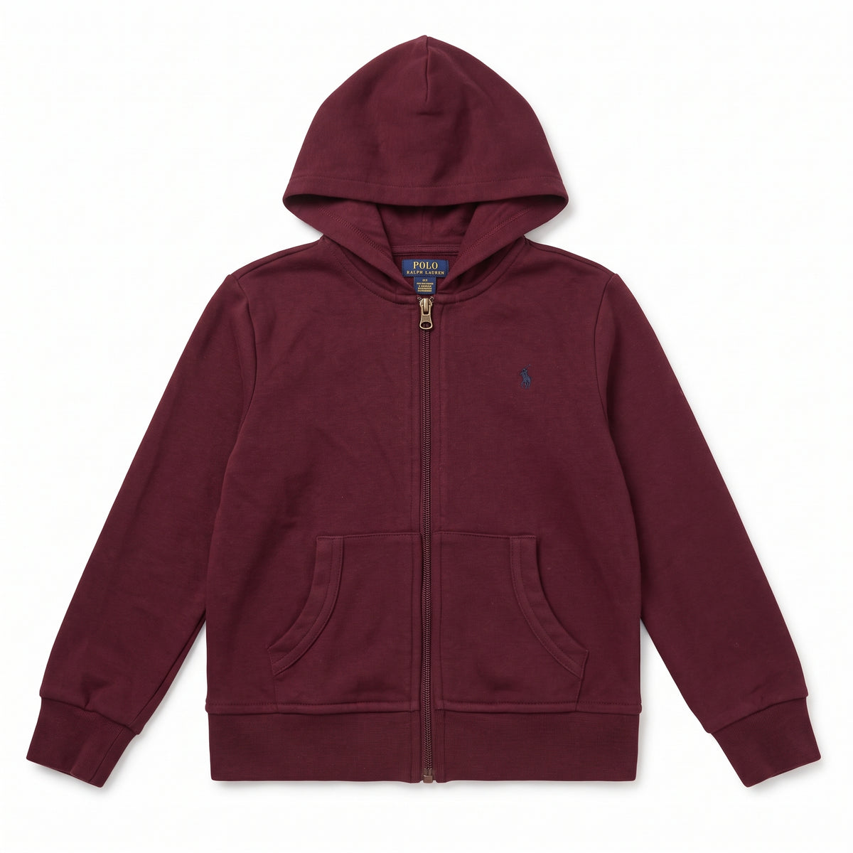 RALPH LAUREN - SWEAT - ROUGE - 6 ANS