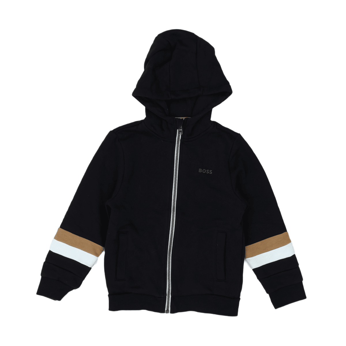 HUGO BOSS - SWEAT - NOIR - 6 ANS