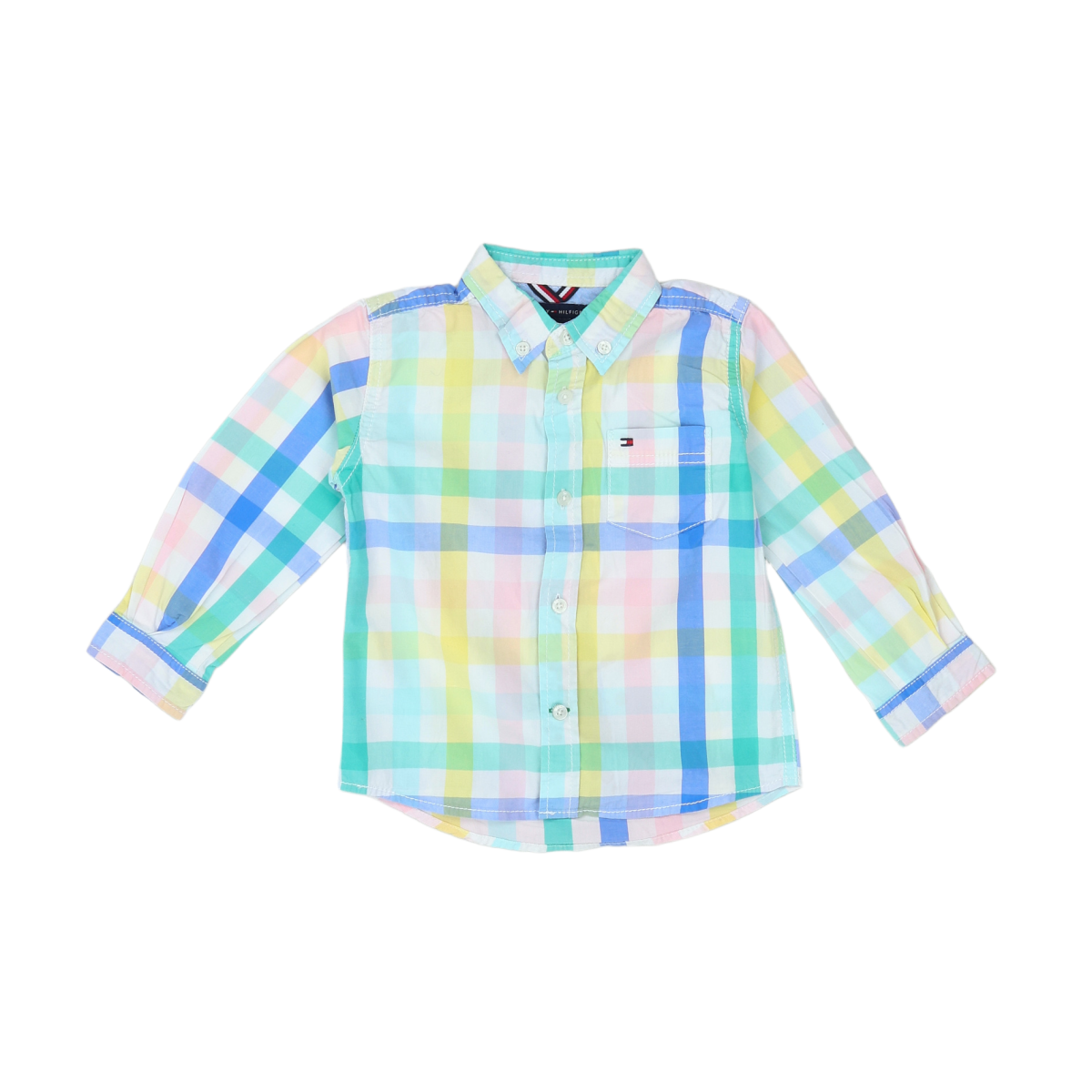 TOMMY HILFIGER - CHEMISE - MULTICOLORE - 24 MOIS