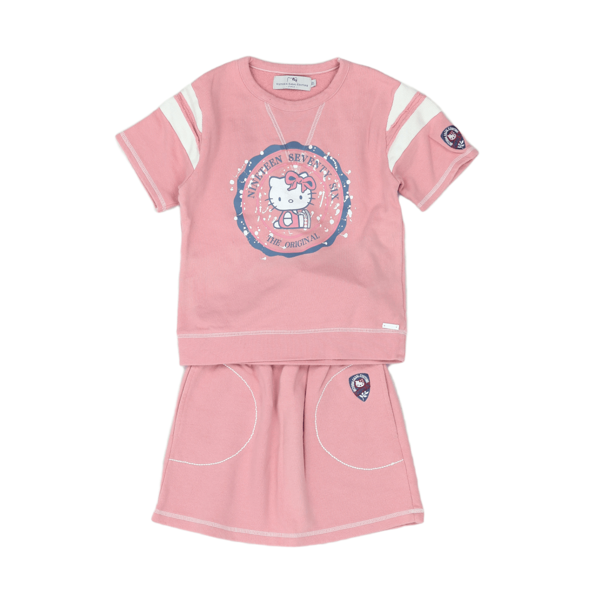 VICTORIA COUTURE - ENSEMBLE - ROSE - 10 ANS