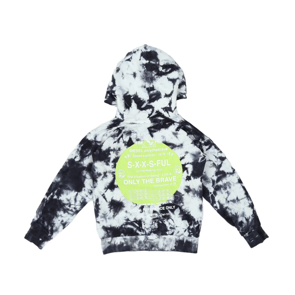 DIESEL - SWEAT - NOIR, BLANC - 6 ANS