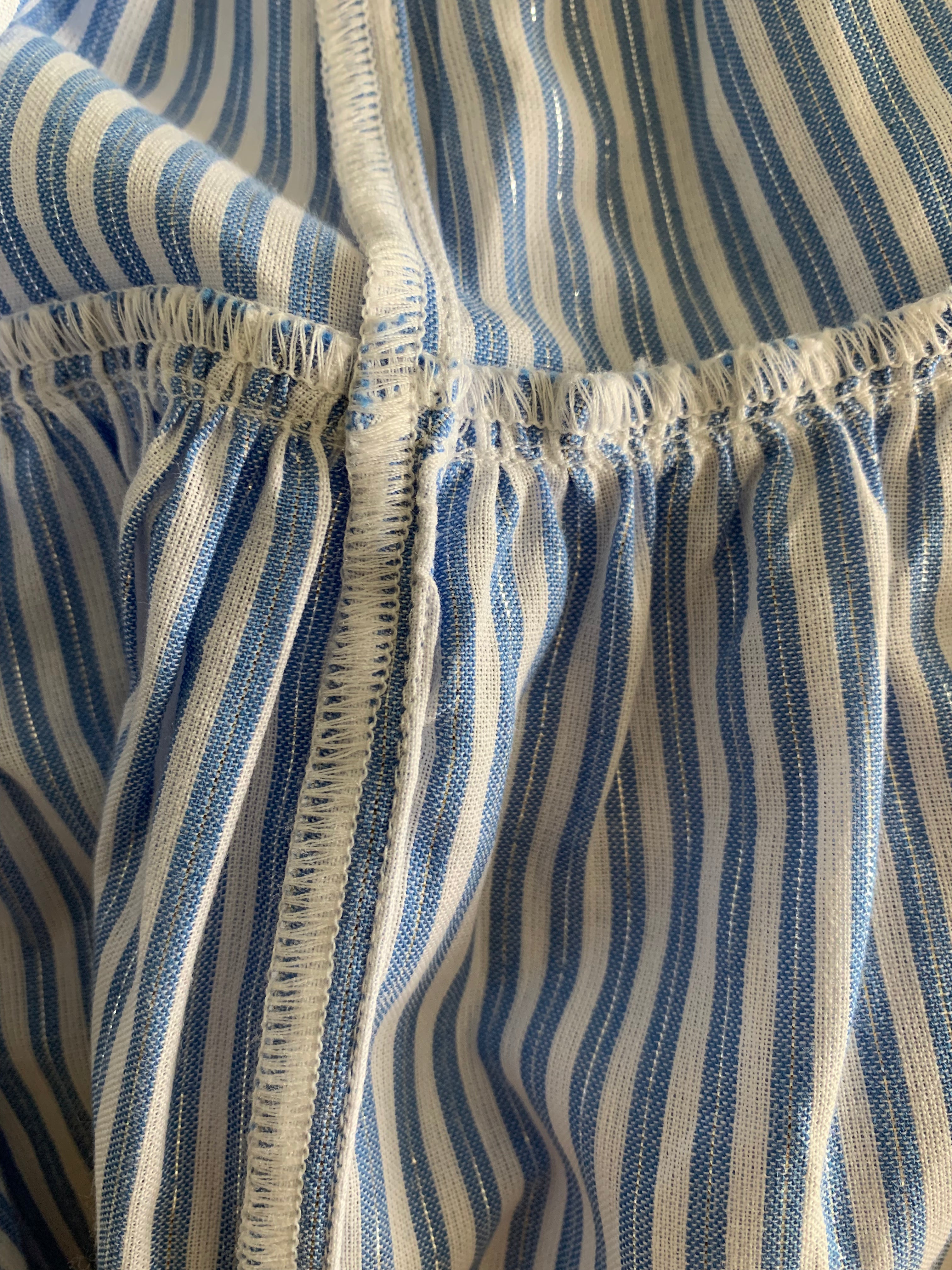 TOMMY HILFIGER - ROBE - BLEU, BLANC - 8 ANS
