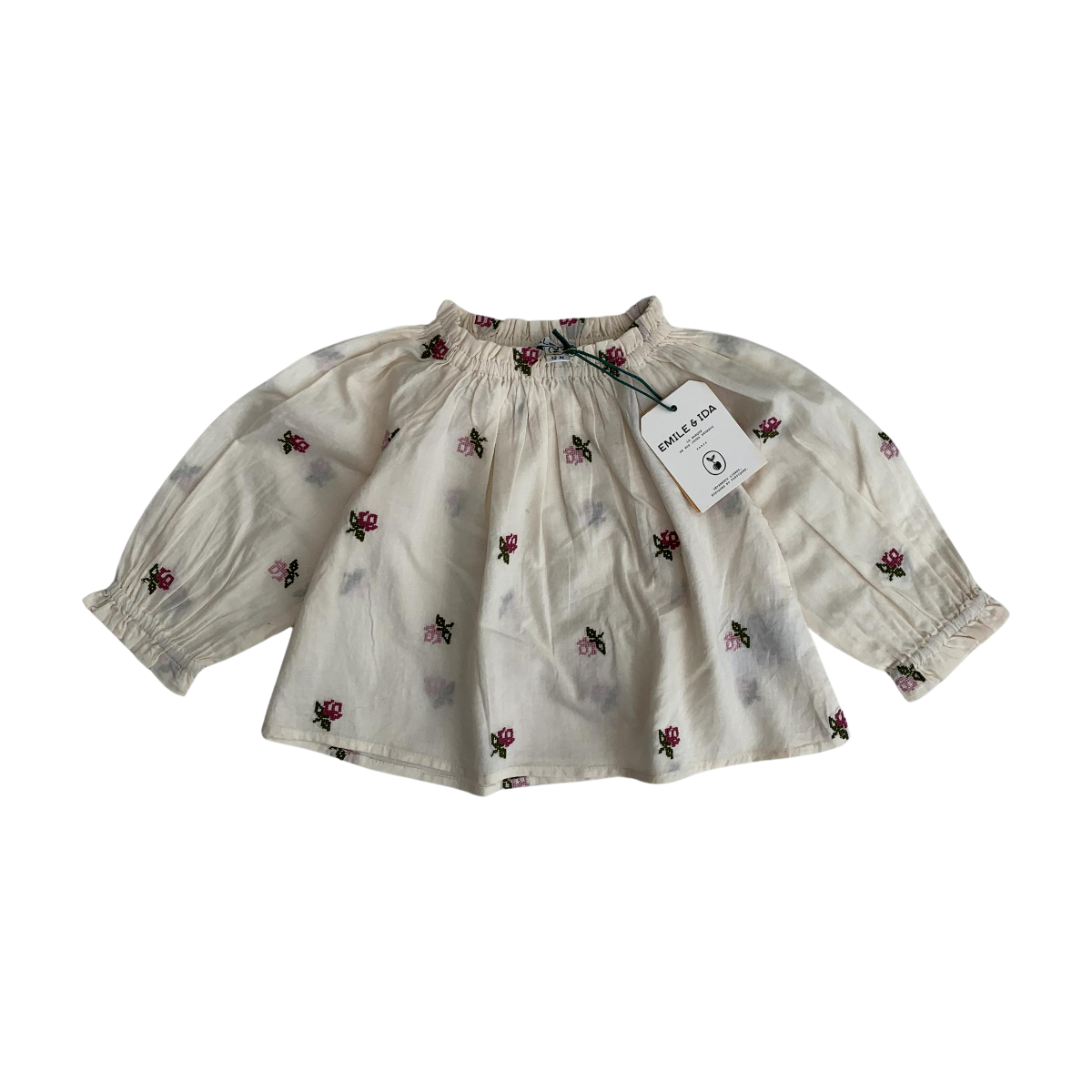 EMILE & IDA - BLOUSE - BEIGE - 12 MOIS