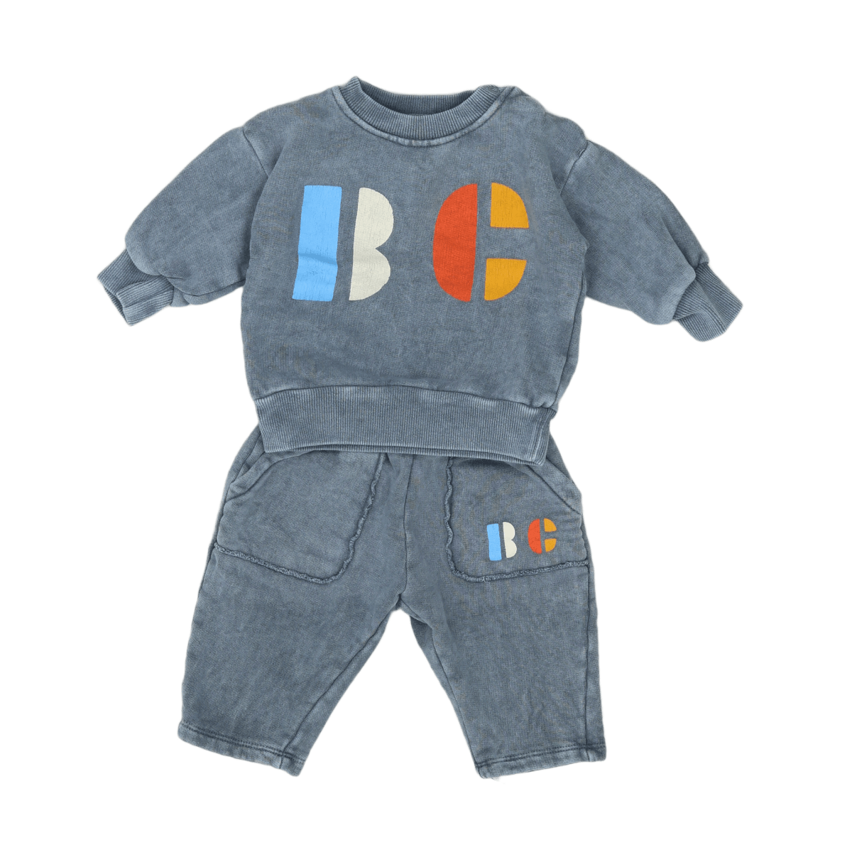BOBO CHOSES - SET - GRAU - 6 MONATE