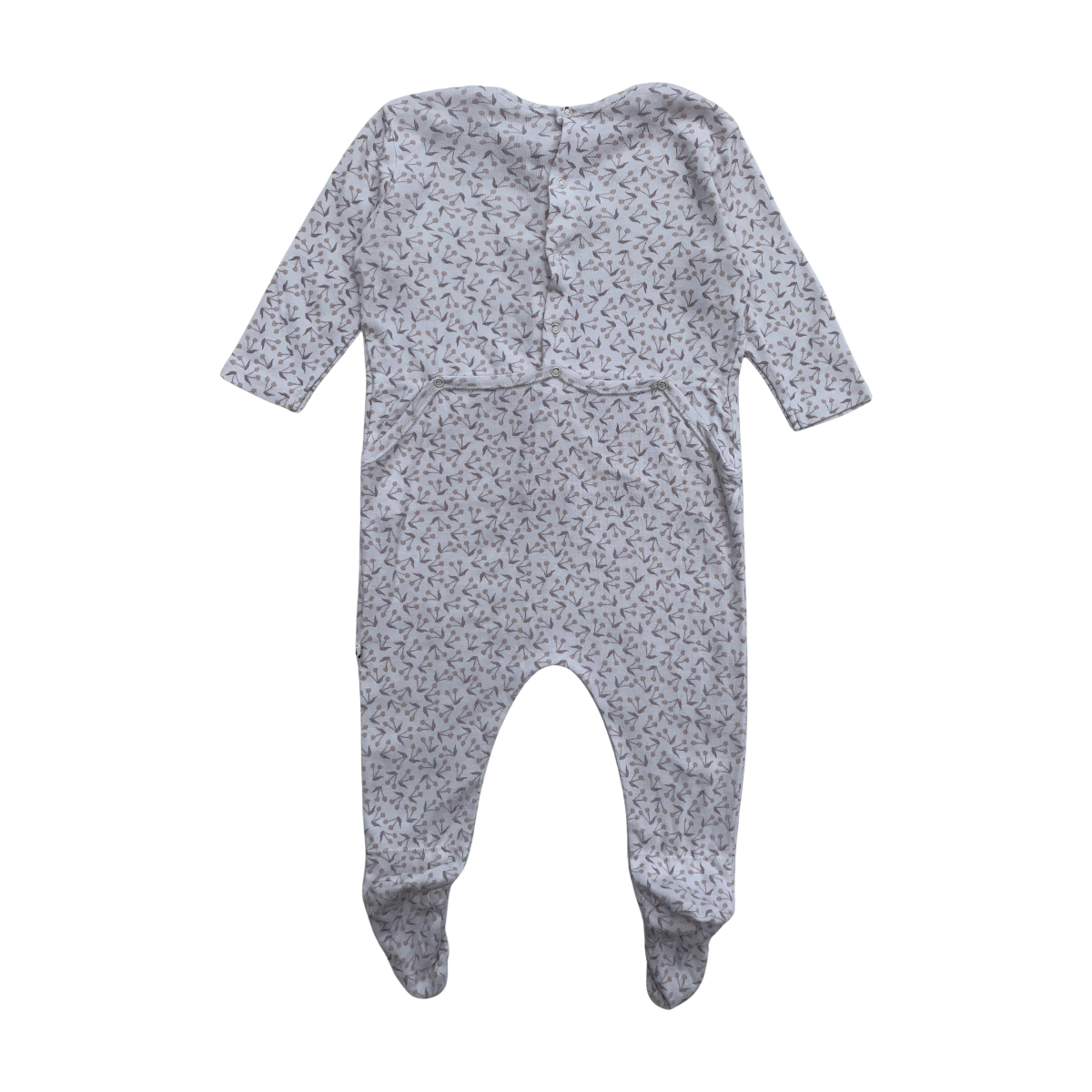 BONPOINT - PYJAMA - BLANC, ROSE - 12 MOIS