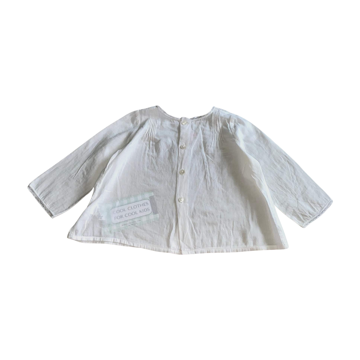BONPOINT - BLOUSE - BLANC - 12 MOIS