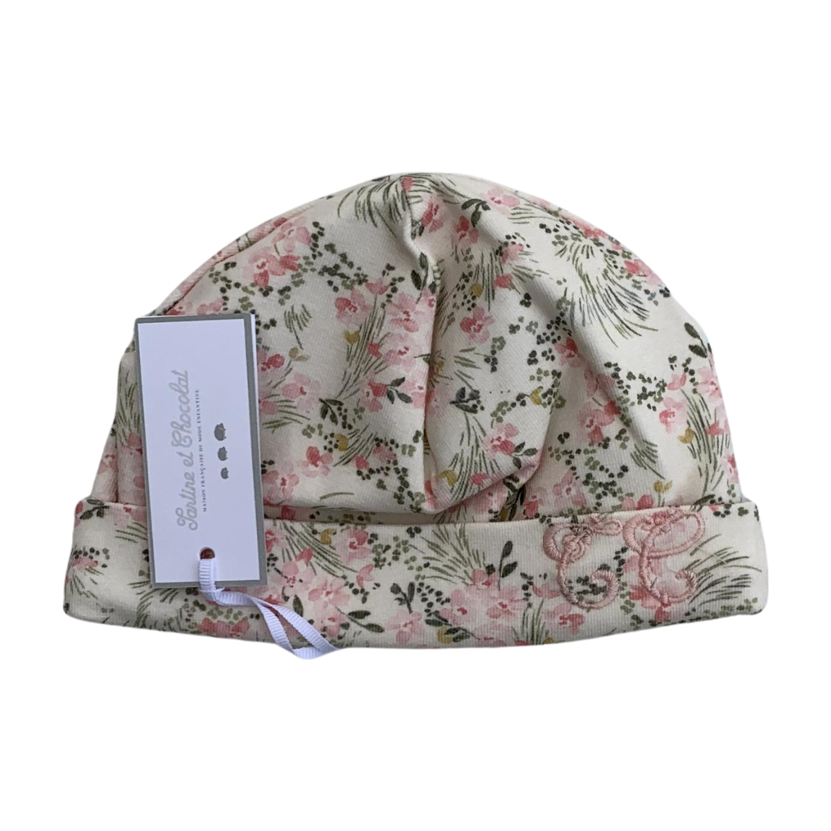 TARTINE & CHOCOLAT - BONNET - ROSE - 1 MOIS