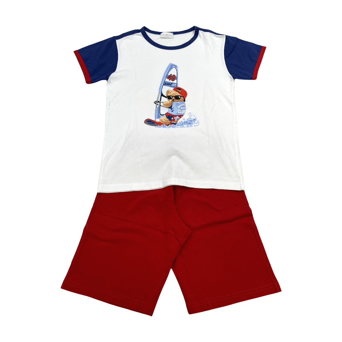 STORY LORIS - PYJAMA - BLEU, ROUGE - 10 ANS