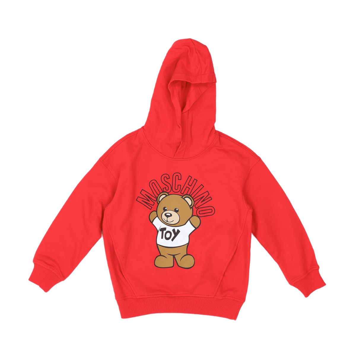 MOSCHINO - SWEAT - ROUGE - 6 ANS